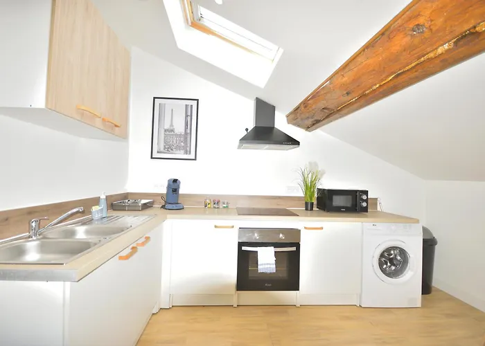 Le Wlerick 8- Hyper Centre - Au Calme -wifi Apartment